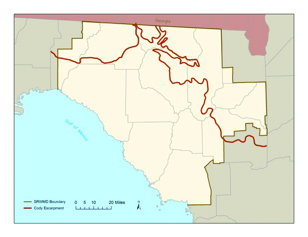 Ancient Shoreline In Florida Connects Suwannee County Rivers And 